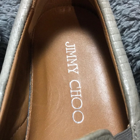 Jimmy Choo Slip on Sneaker  34.5 EUC Woman Fashion - Picture 4 of 7